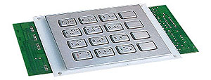 Teclados Anti-Vandalismo em Braille